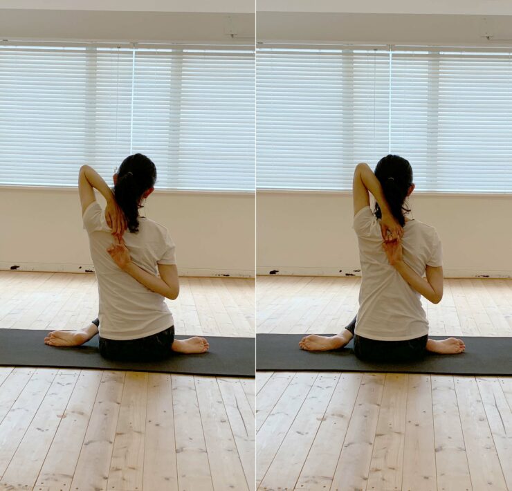 牛の顔のポーズの「痛い」「できない」、それってホント？動きを分析しよう「うで編」