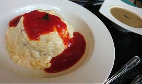 湯葉オムライス
