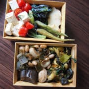 焼き豆腐のオリーブ味噌　｜ベジタリアン弁当レシピ 1