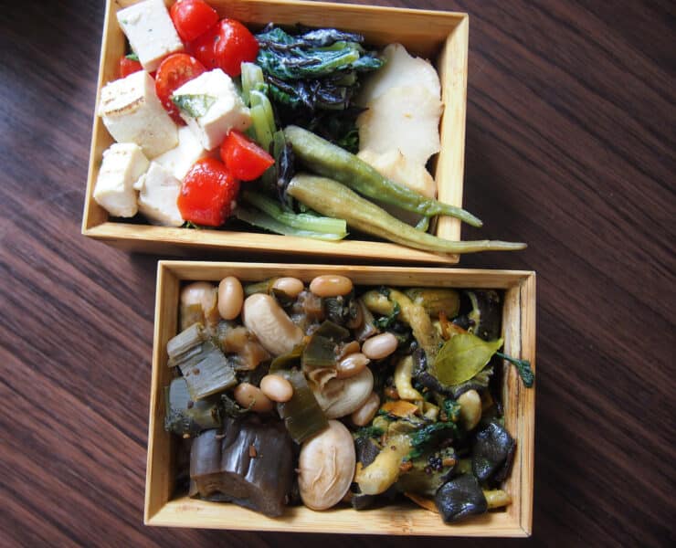 焼き豆腐のオリーブ味噌　｜ベジタリアン弁当レシピ 3