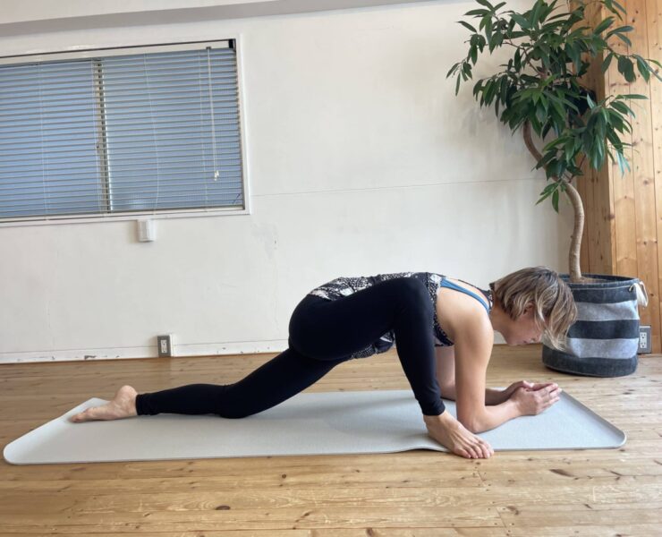 トカゲのポーズ